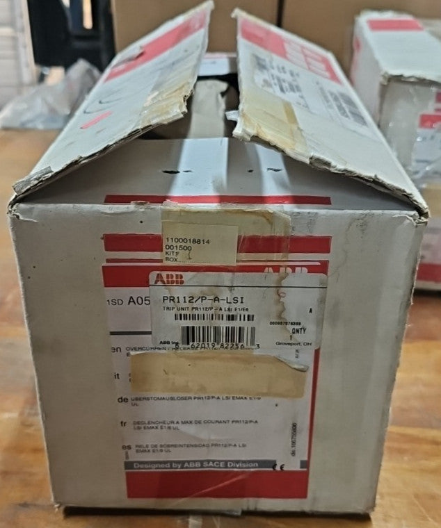 NEW OLD STOCK  ABB SACE PR112/P LSI TRIP UNIT MODULE 2500A