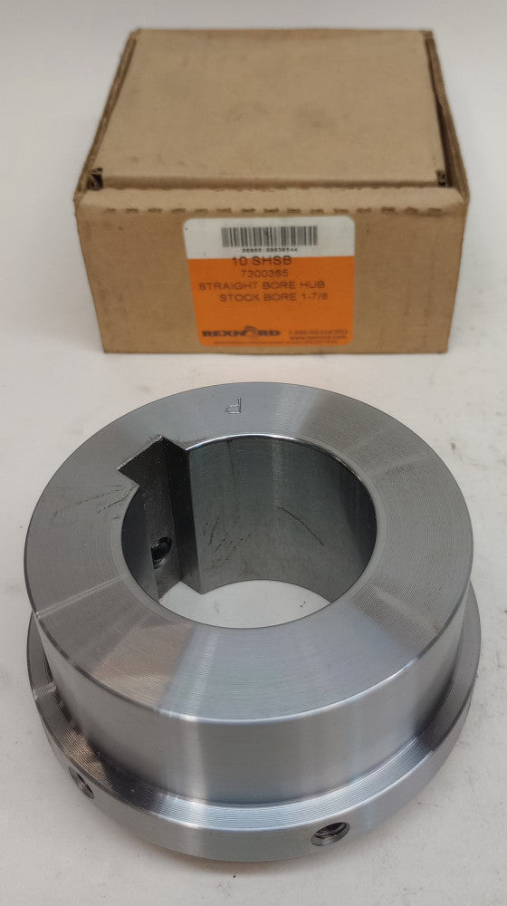 Rexnord 10 SHSB-1-7/8 Straight Bore Hub 1-7/8" Bore 1/2 X 1/4" KW 7300365