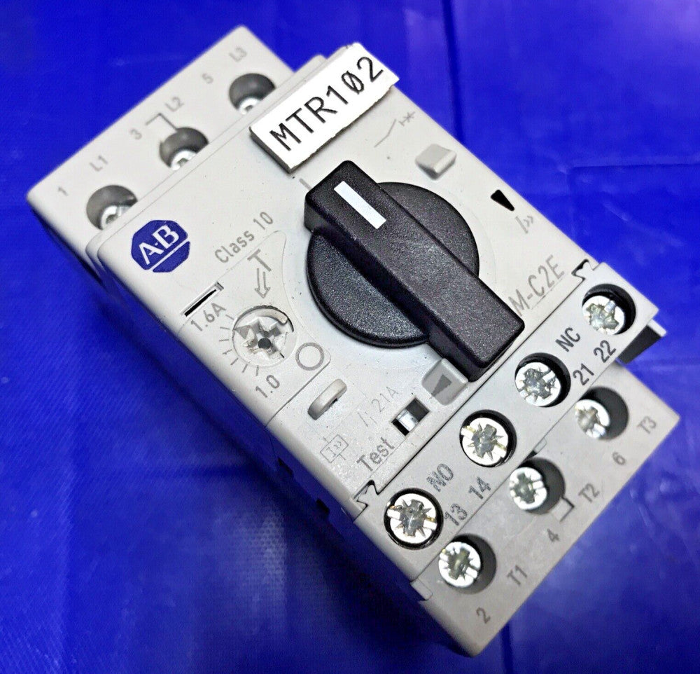 Allen Bradley 140M-C2E-B25 Ser C Motor Protection Circuit Breaker w/ 140-C-AFA11