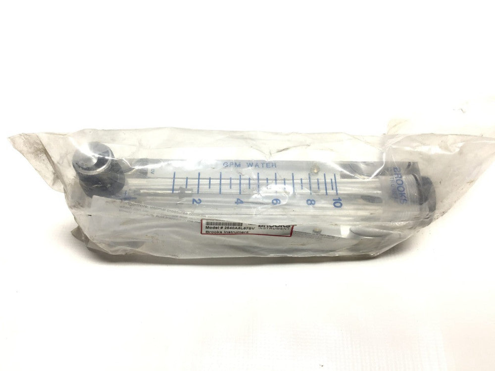Brooks Instrument 2540A5L57SV Flow Meter 1-10 GPM Water Brooks