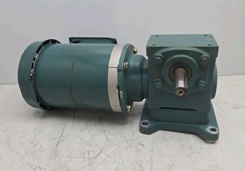 Reliance P14H1448G Ac Motor 1 Hp 3Ph 1725 Rpm Dodge 176Q10L14 Reducer 10:1 Ratio