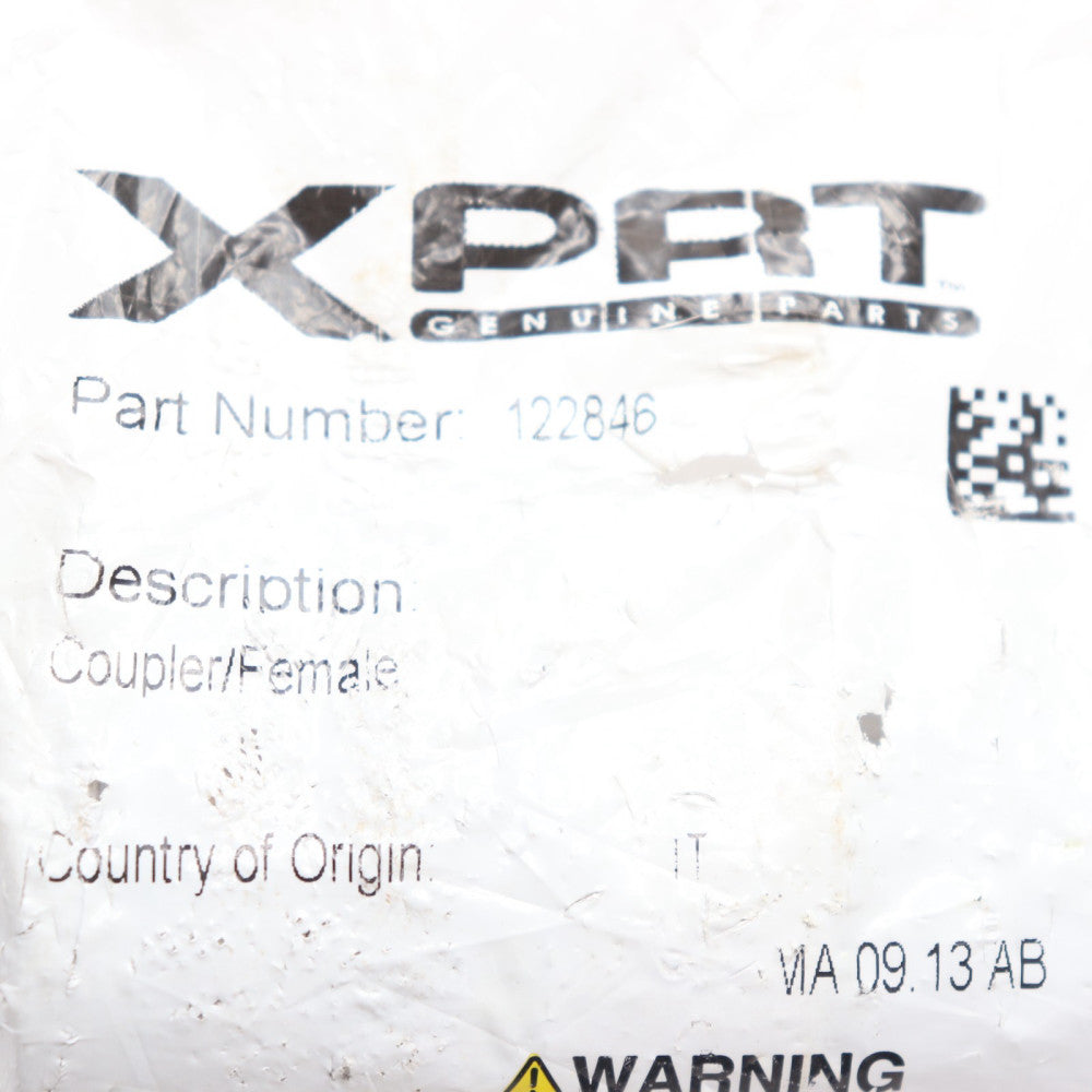 XPRT Female Coupler 3/4" 122846
