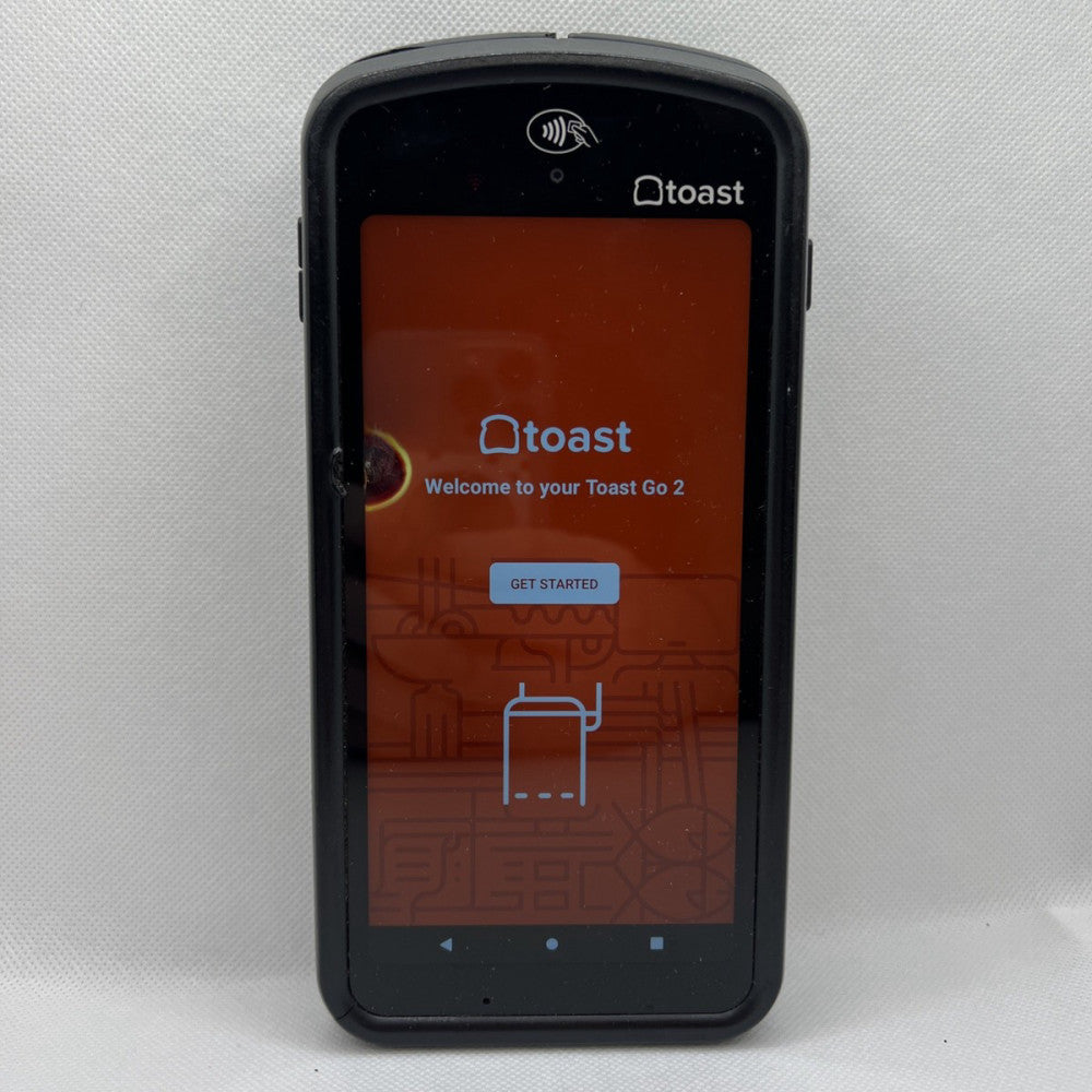 Toast Go 2 Handheld Tablet TG200 with Integrated Card Reader POS System