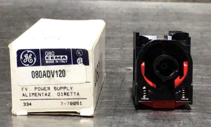 GENERAL ELECTRIC 080ADV120 POWER SUPPLY 125V MAX 3W MAX Nos Surplus