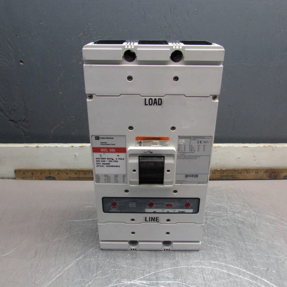 Eaton /Cutler Hammer MDL3800F ,CIRCUIT BREAKER ,3P/800A/ 600V/ 50k , MAKE OFFER!