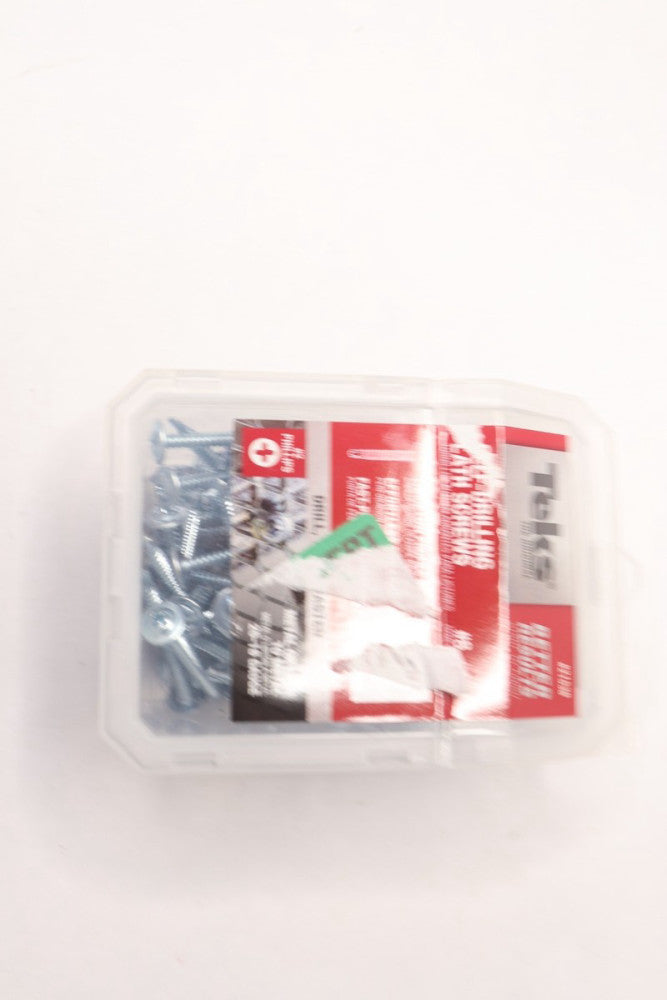 (100-Pk) Teks Lath Drill Point Screw Zinc-Plated Steel #8 x 2 21538