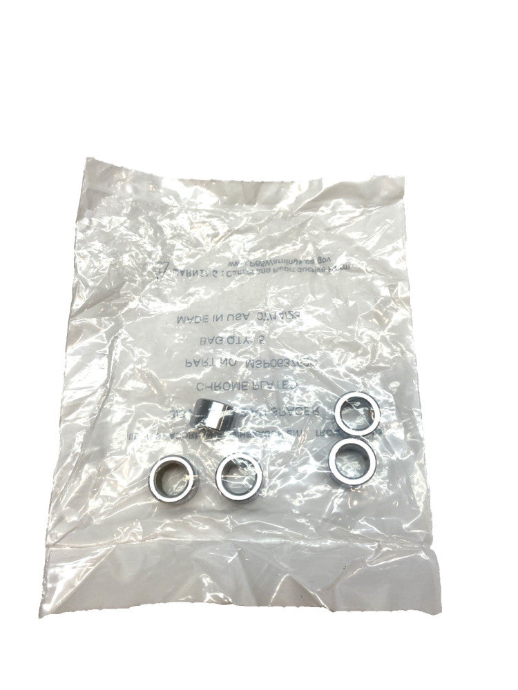Midwest acorn Nut MSP063762C Polished Unthreaded Spacers PKG OF 5