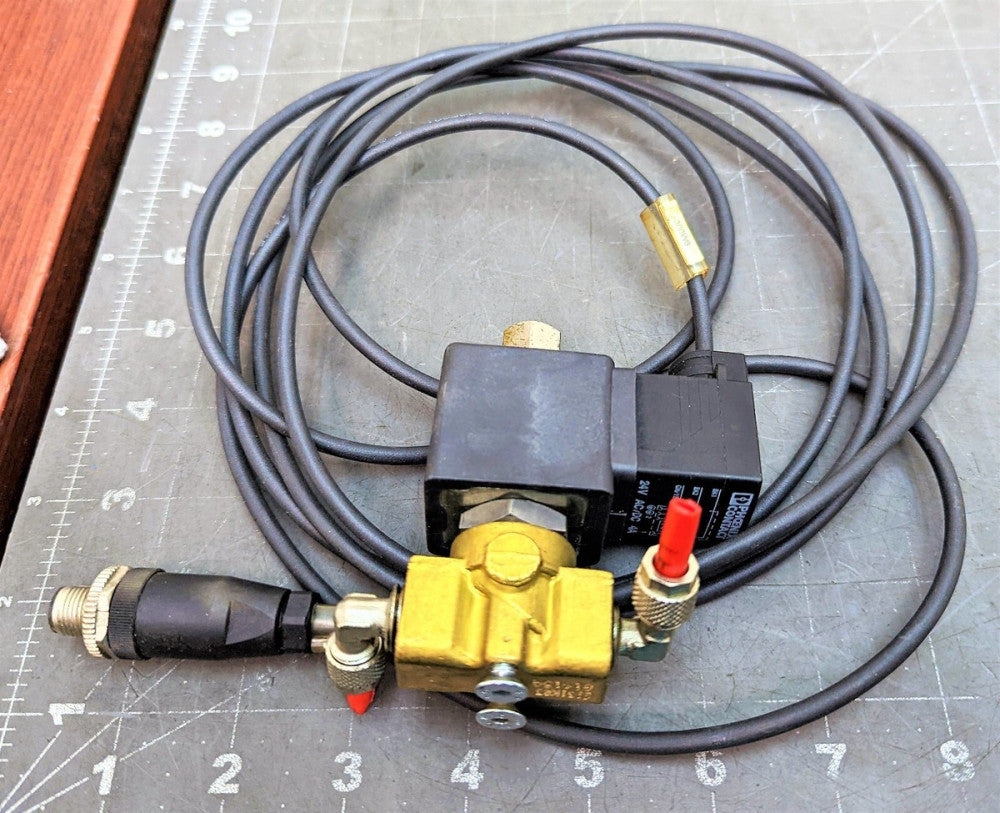 Parker 2 or 3 Way ¼” 24 Volt K Series Solenoid Valve Normally Closed [D2S3]