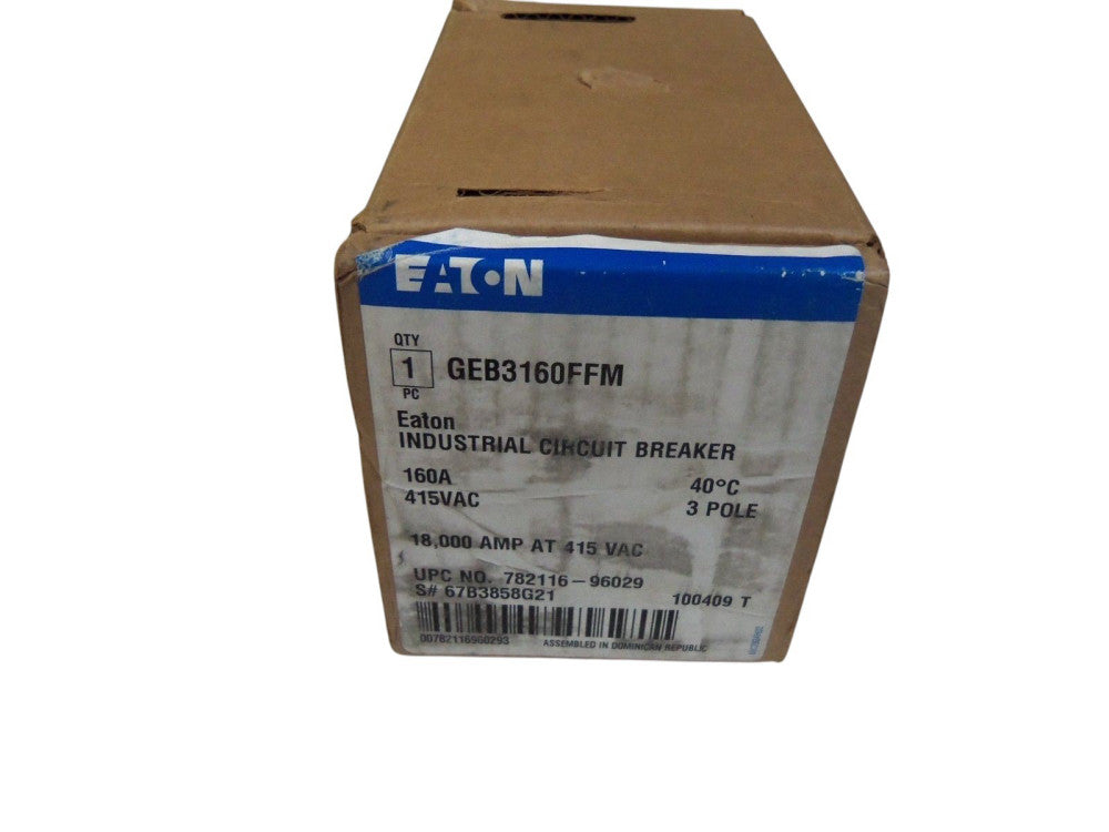 EATON CIRCUIT-BREAKER GEB3160FFM NSMP