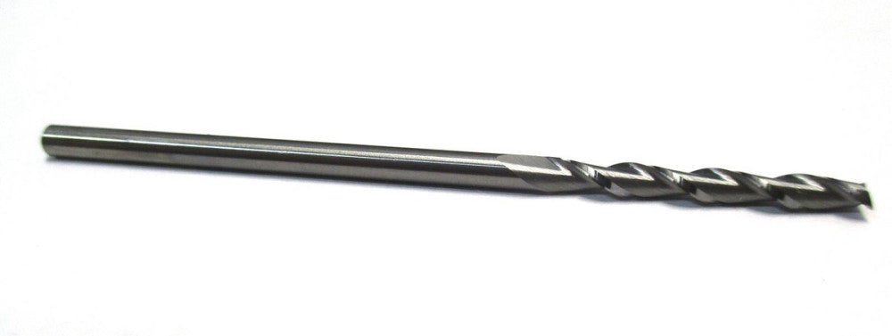 NEW (82332081) 1/8" x 1/8" x 1" x 3" 2-Flute CC SE RH XL Carbide Square End Mill