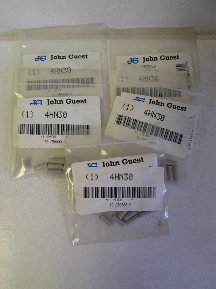 Lot of 50 John Guest 5/16" 150 PSI Plastic Tube Supports NEW