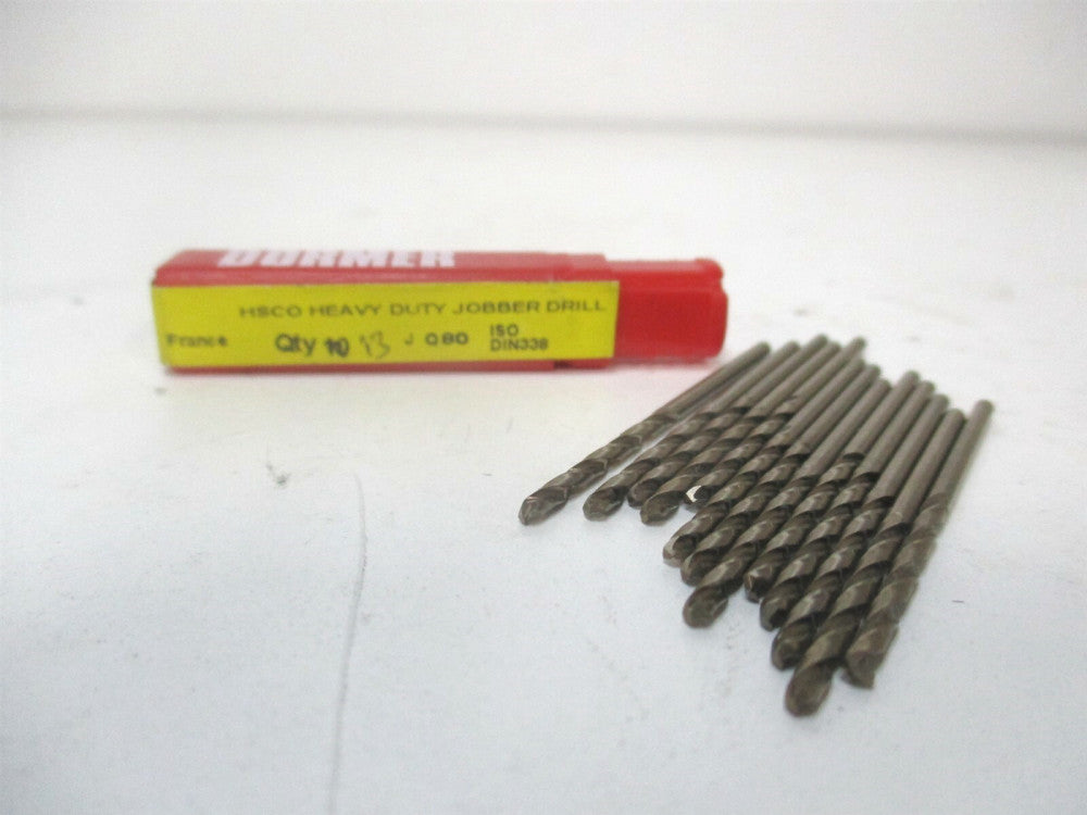 Dormer (0374504) 1.9mm x 46mm OAL 135° Cobalt Spiral Jobber Drill Bit - Qty 13 
