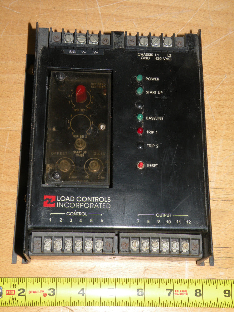 LOAD CONTROLS INC. PCR-1800V-LOG CONTROLLER