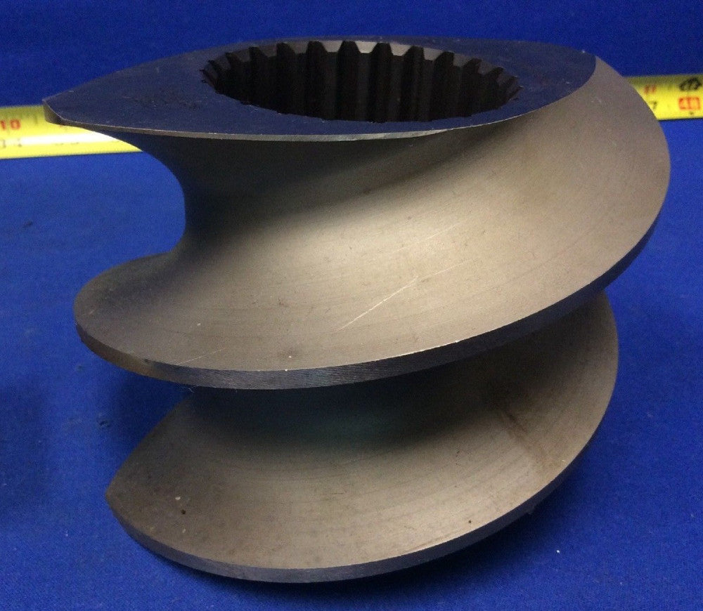 CX 8071111-02 TWIN SCREW EXTRUDER 90mm SCREW ELEMENT B125-29.21-090/090 GMI