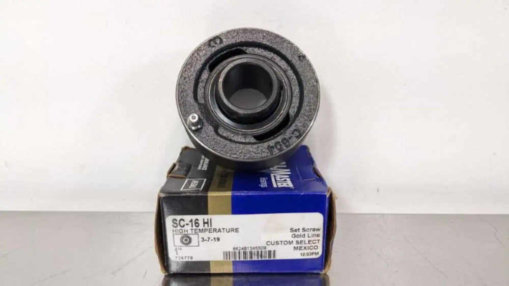 Sealmaster SC-16 HI Ball Bearing Cartridge 1" Bore x 3.1250" OD 1.0312" Wide Hig