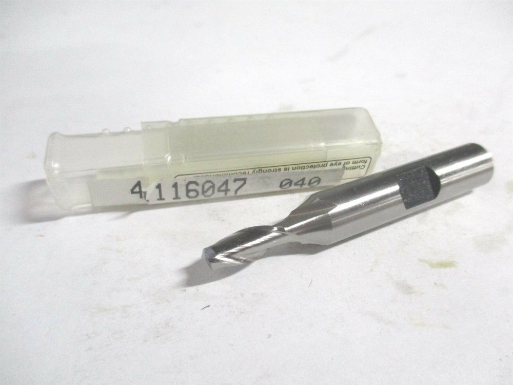 (E1030014) 7/32" x 1/2" x 3/8" x 2-5/16" OAL HSS 2 Flute Square End Mill 