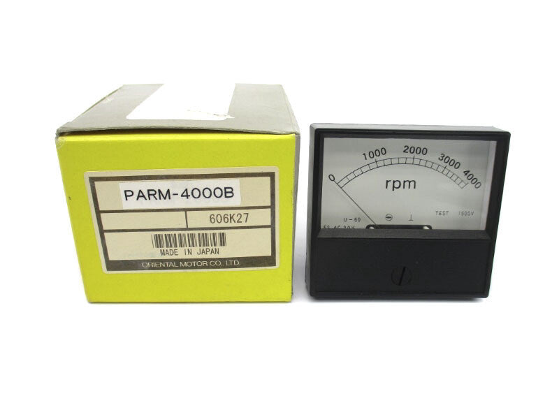 ORIENTAL MOTOR PARM-4000B 606K27 0-4000RPM NSMP