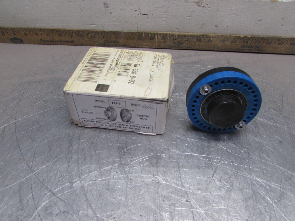 CANDY MFG. CO. TH-3, TIMING HUB, UN-BORED ,NEW IN BOX! MAKE OFFER!