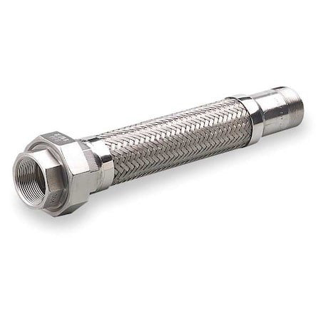 Hose Master Gz125smu120 1-1/4" Dia X 12" L 316 Ss Flexible Metal Hose
