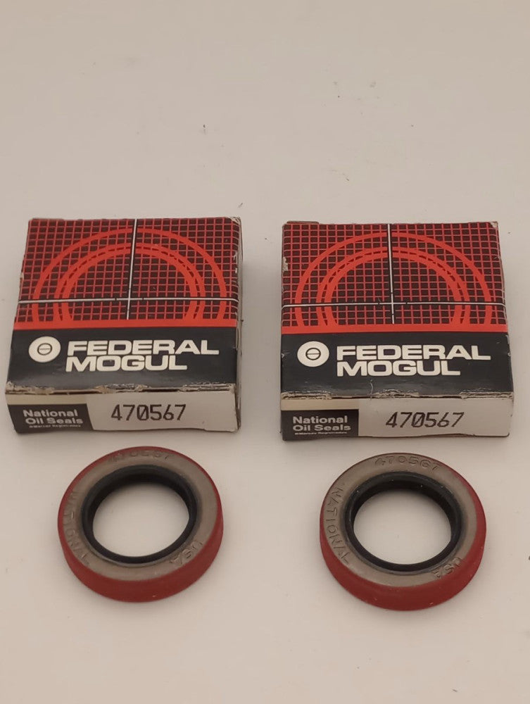 National 470567 Oil Seal .875 ID X 1.379 OD X .312" W (Pack of 2)