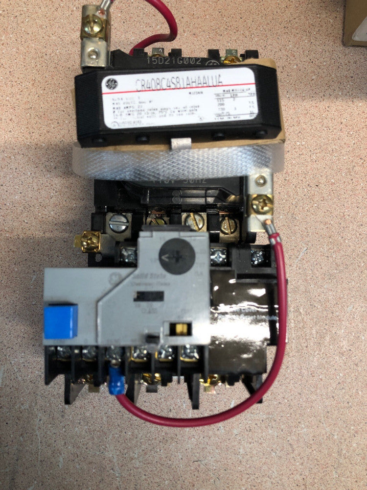 NEW GE Magnetic Nema Starter CR408C4581AHAALVA 13A - 27A 