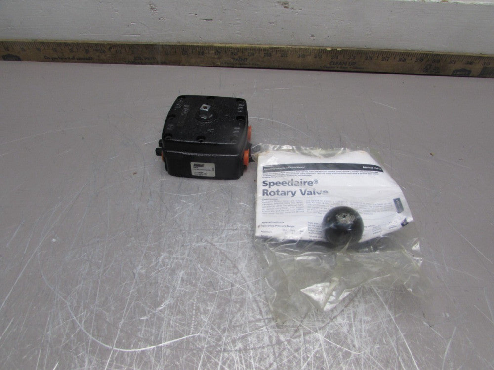 SPEEDAIRE 3FFU9 ,ROTARY AIR CONTROL VALVE, 1/4”npt, 150psi, N/NIB! MAKE OFFER!