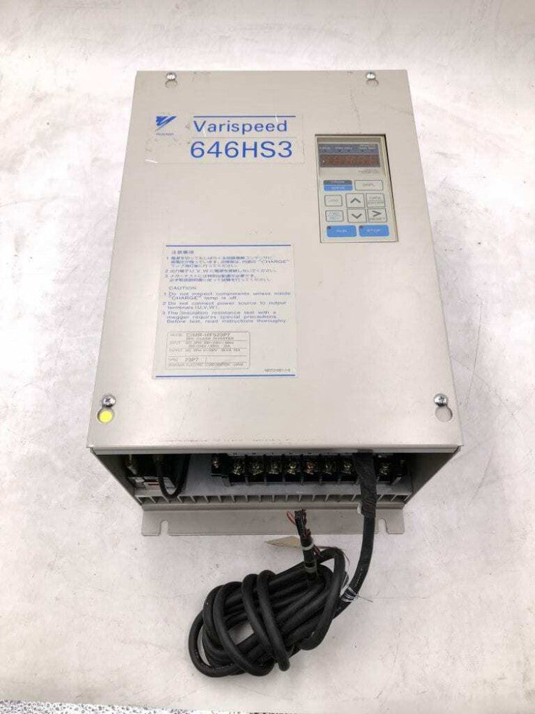 Yaskawa CIMR-HFS23P7 646HS3 Varispeed Inverter VFD AC Drive