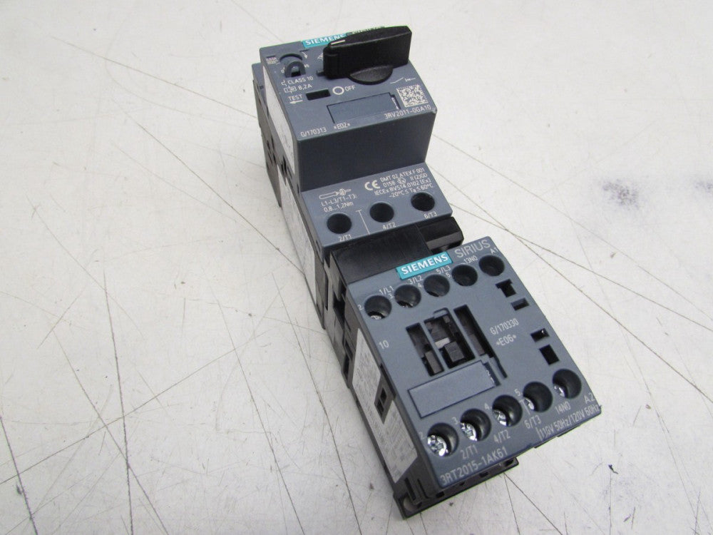 SIEMENS 3RA2115-0GA15-1AK6 SELF PROTECTED COMBINATION STARTER N/NIB! MAKE OFFER!