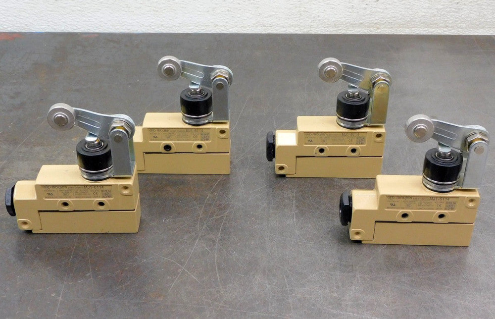 Moujen MJ1-6114 Travel Limit Switch 250V AC/DC 3A Lot of Four (4)