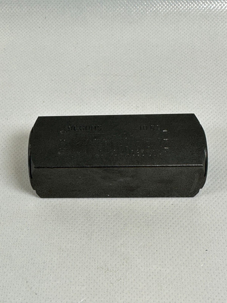 Parker Check Valve 9C600S-10CG  5000psi max 8gpm-30lpm  NEW Fast Ship
