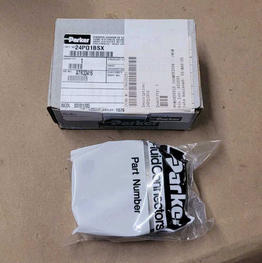 Parker 24PQ1BSX 4-bolt Hydraulic Flange