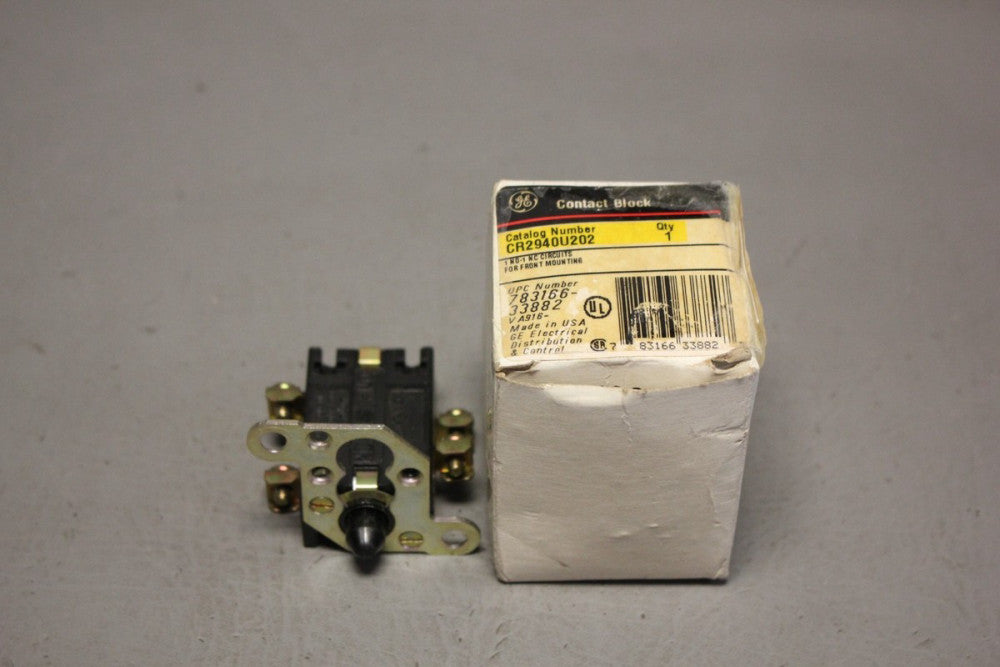 NEW GE CONTACT BLOCK CR2940U202