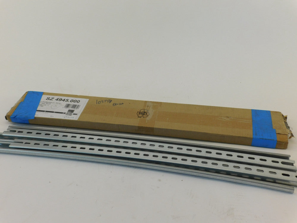 *Pack of 5* Rittal SZ 4945.000 C Rails 30/15 to EN 60 715 for VX, TS, VX SE -...