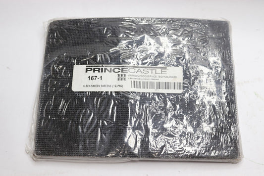 (12-Pk) Prince Castle Kleen-Skreen Screens 3" L x 11.5" W x 0.50" H 167-1