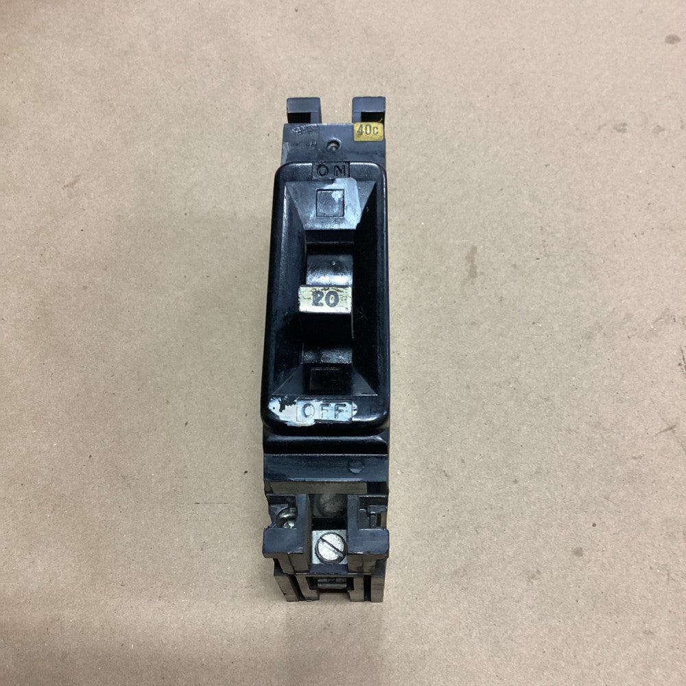 Federal Pacific NEF NEF213020 1 pole 20 amp 277v Circuit Breaker NEF13020