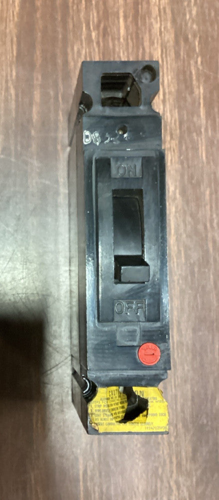 GENERAL ELECTRIC GE TED113015 CIRCUIT BREAKER 15A 1P 277V F95