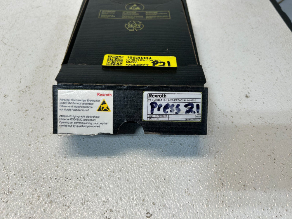 Rexroth VT-HACD-510-1x/V0/EFF00246 MM880 Card
