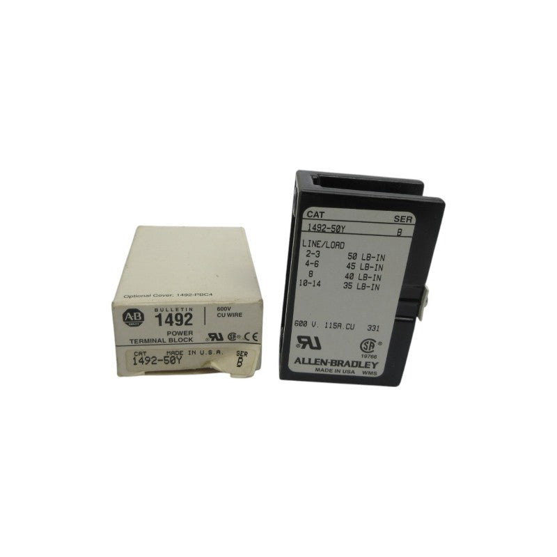 ALLEN BRADLEY 1492-50Y SER. B (WH) NSMP