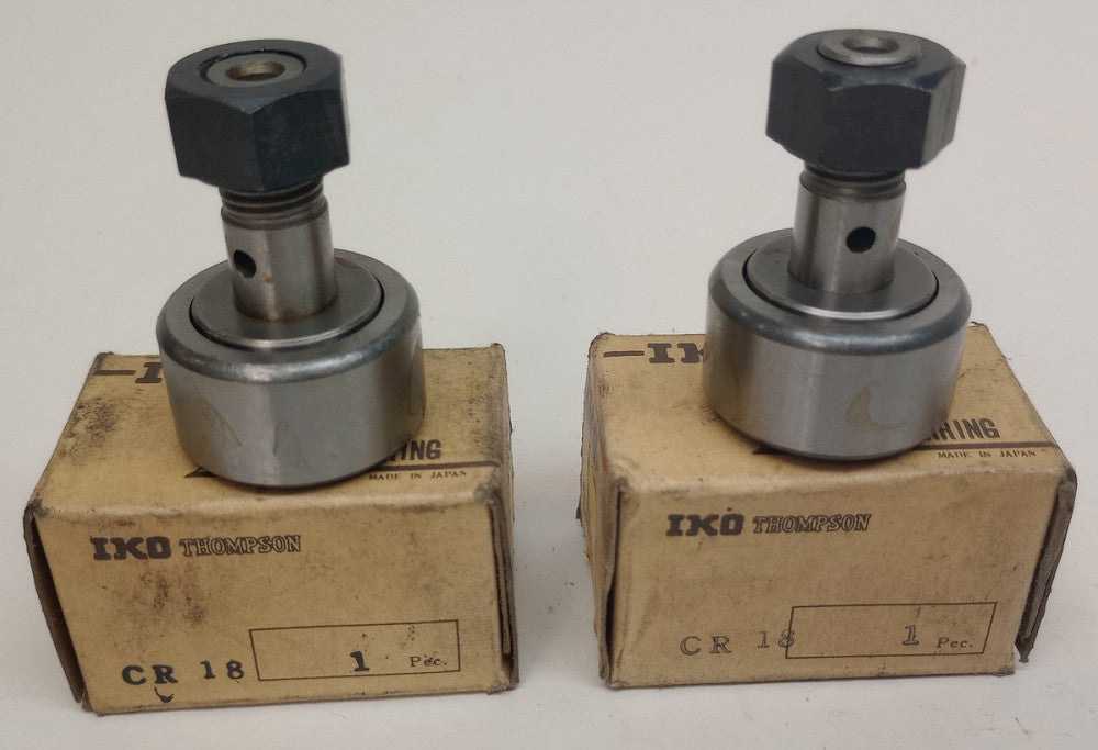 IKO CR 18 Cam Follower 1.1250in Roller Diameter 0.625in Roller Width (Pack of 2)