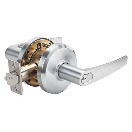 Dormakaba Qcl251a626s4478slc Door Lever Lockset, Satin Chrome