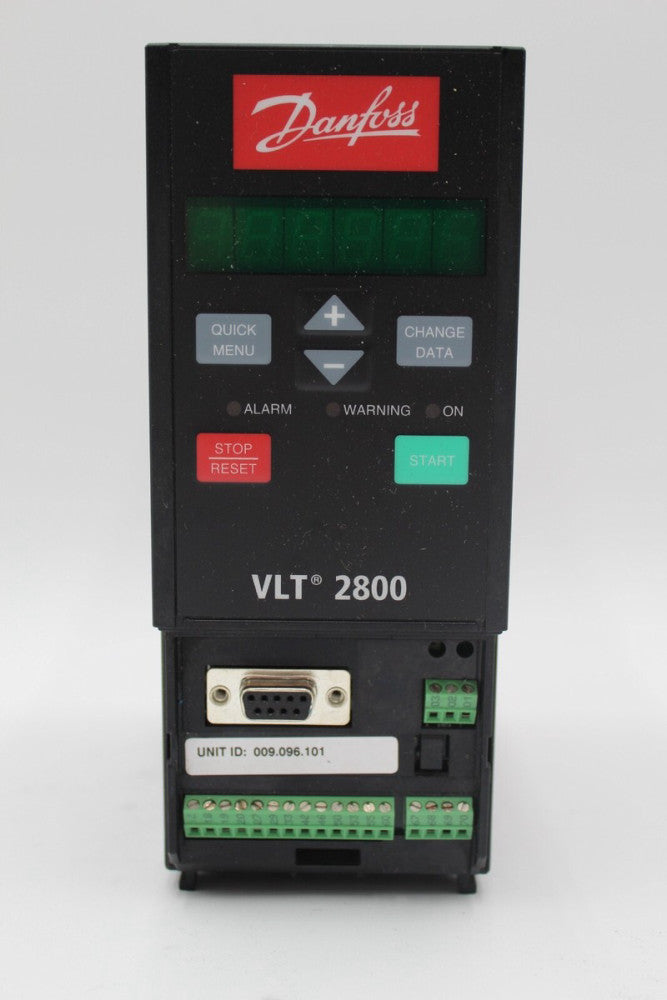 Danfoss 195N1001 Variable Speed Inverter Drive *No Wire Harness *No Cover