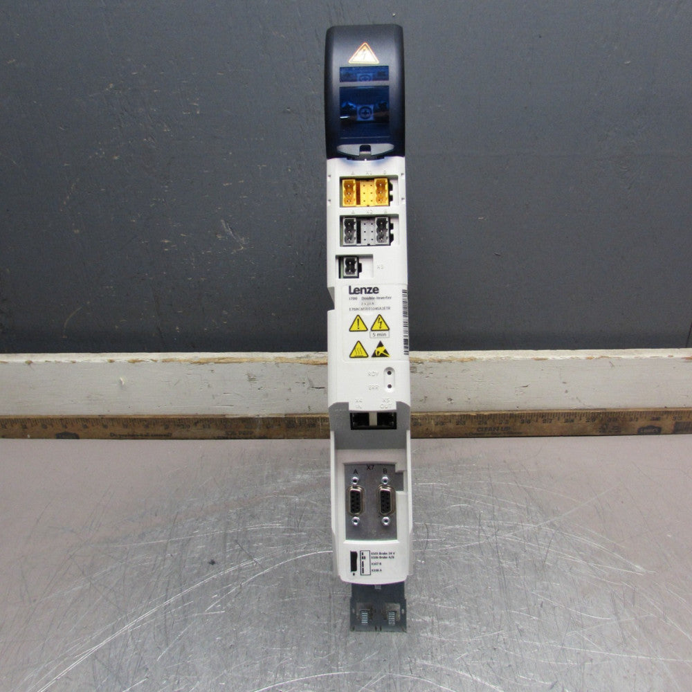 LENZE E70ACMSE0104SA2ETR , DOUBLE INVERTER, 2x10A ,CLEAN TAKEOUT, MAKE OFFER!