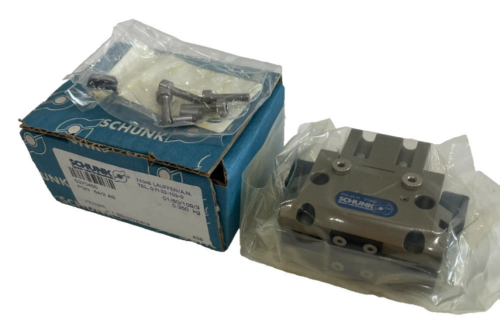 NEW SCHUNK PGN 64/2 AS PARALLEL GRIPPER 0370450 PGN642AS