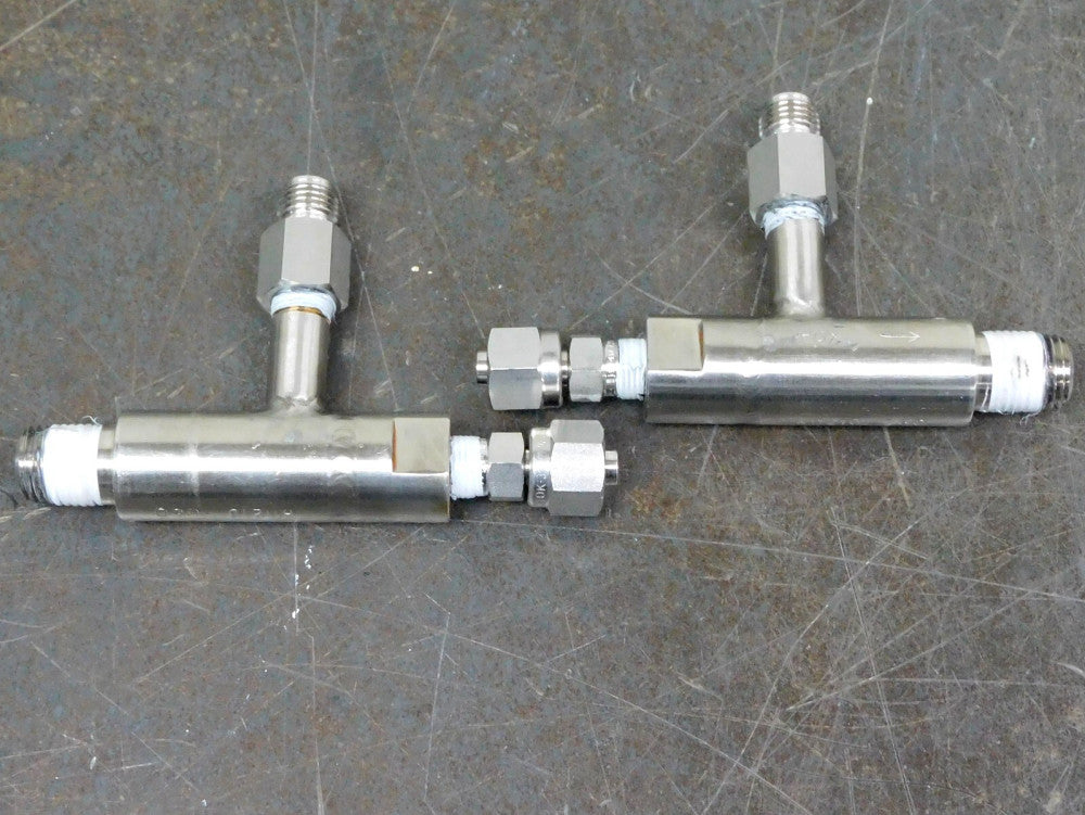 Fox 611210-060-SS Mini Eductor Control Valve 110 PSI 1/4 & 1/8 in NPT