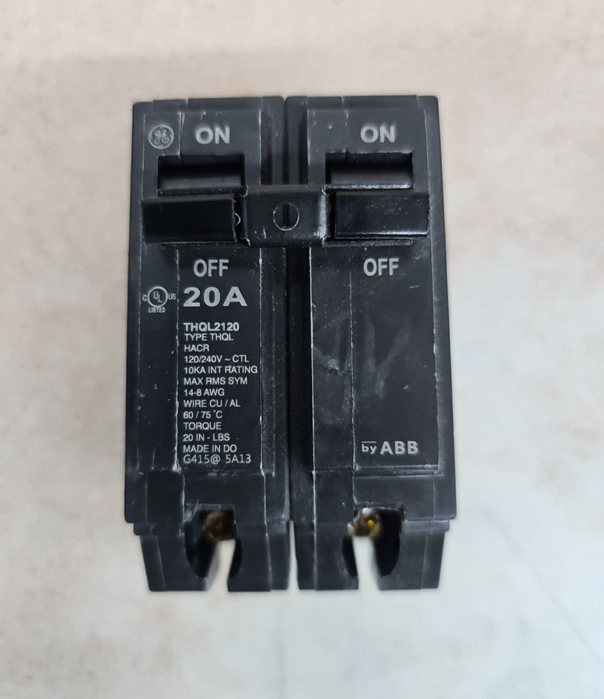 General Electric THQL2120 Circuit Breaker 2P 20A NNT