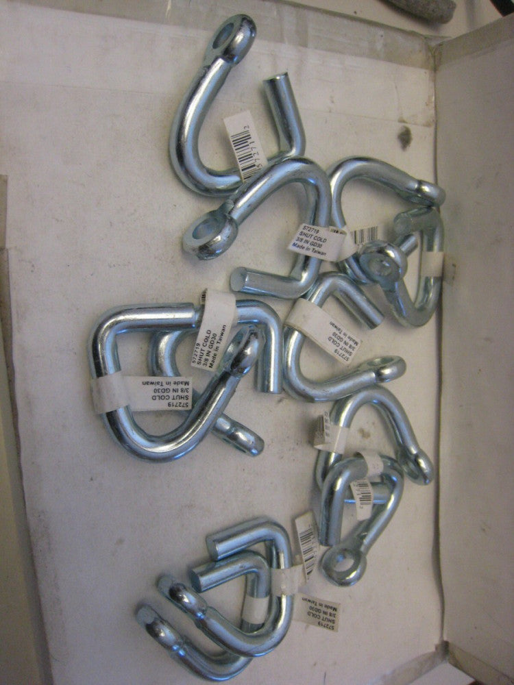  11 yes 11  Hardware House 3/8" Zinc Plated Cold Shuts # 572719 Grade 30