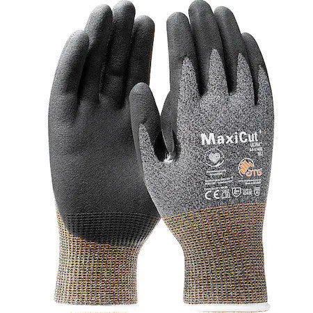 Atg 44-5745E/M Knit Gloves, ,Smooth Fingertips, Knit, M, 12 Pk