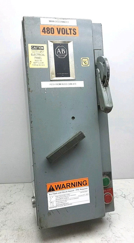 Allen Bradley SIZE 0 Combination Starter 712-AJCD24 Series N Type 12