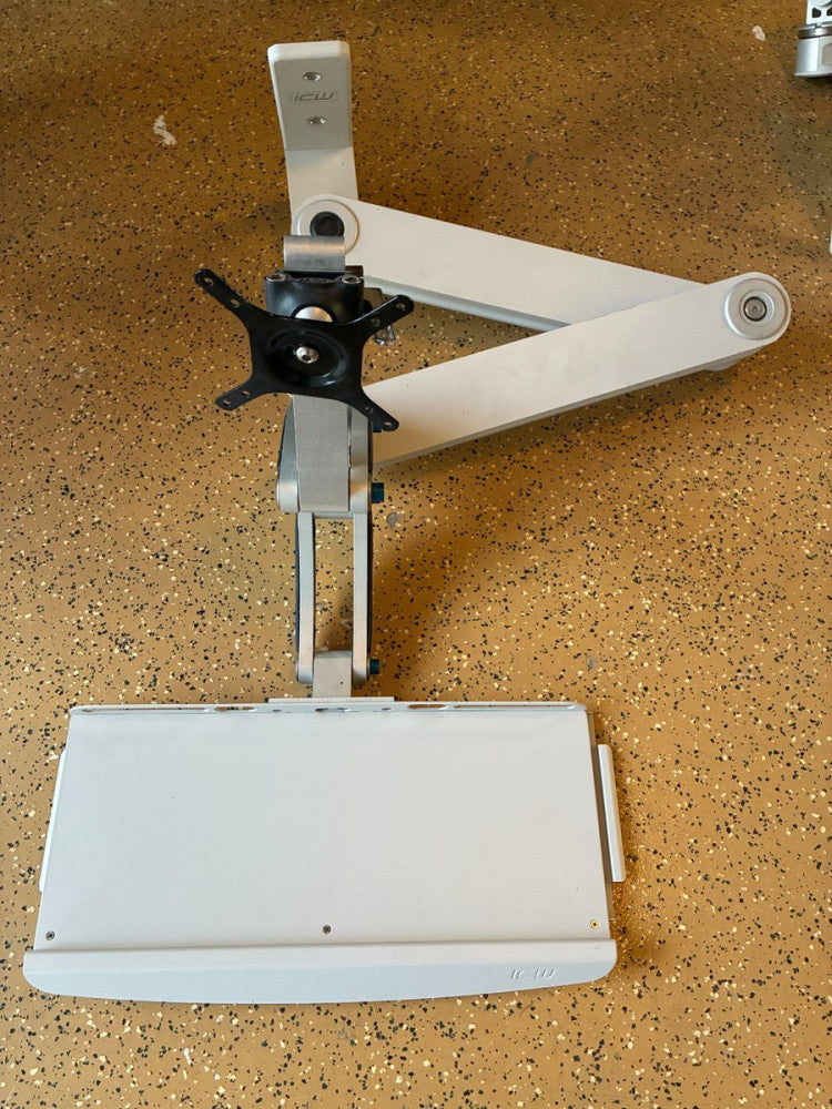 used ICW Office Healthcare Ultra 180 Arm &  Keyboard Tray in excellent condition