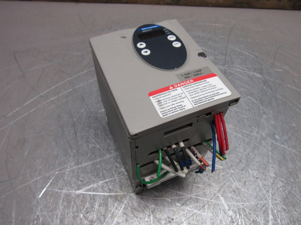 TELEMECANIQUE ATV31HU11N4 1.5HP 380/480V 3A DRIVE XLNT USED !! MAKE OFFER